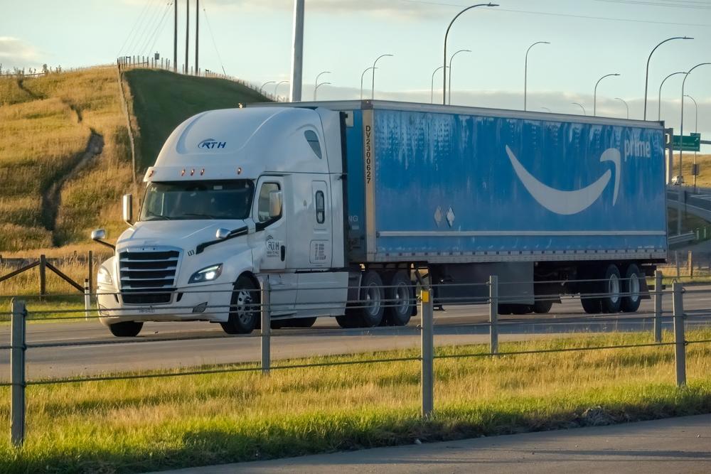 Photo of amazon truck