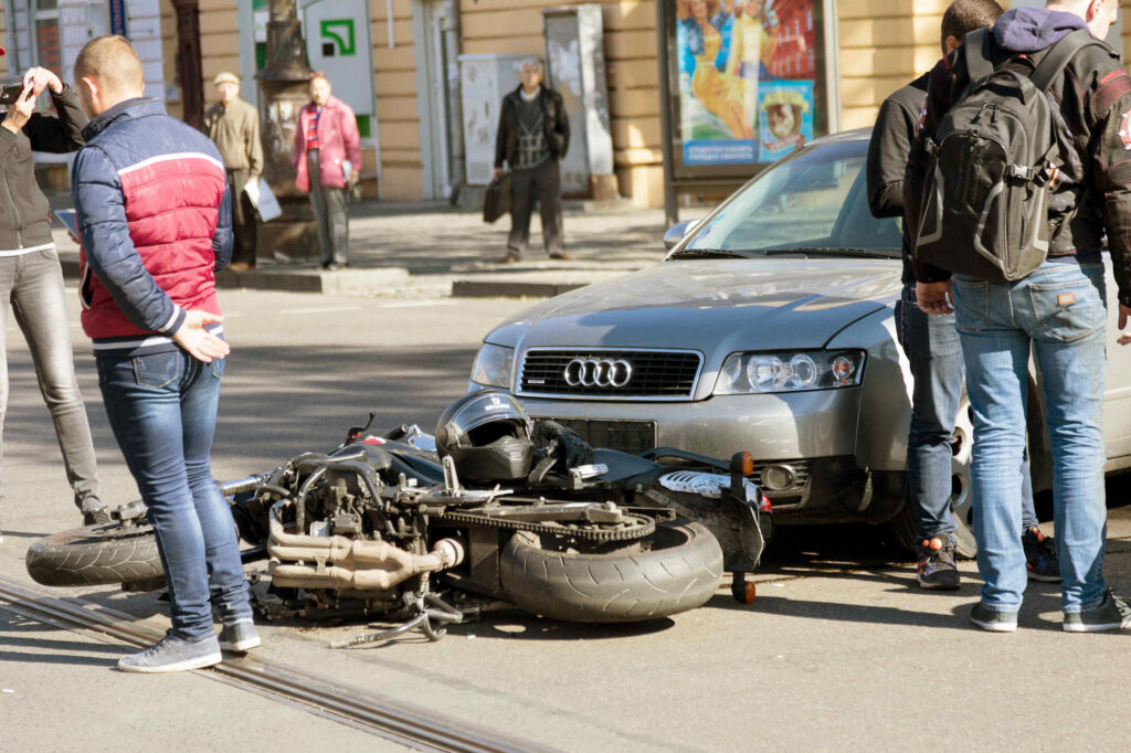 Motorcycle collision in Ogden proving negligence to secure compensation for soft tissue damage.